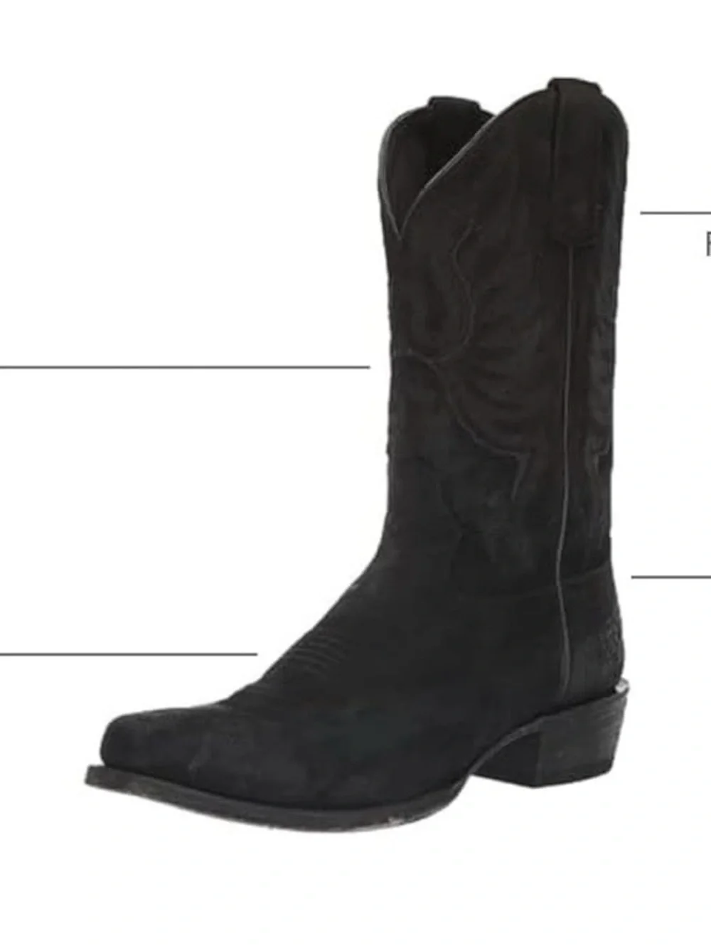 Ariat Western Circuit High Stepper Men’s Boots - 11D Black